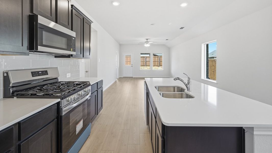 Representative furnished interior of a home built from the Allegra by D.R. Horton in Winchester Crossing, Princeton (Image 5).