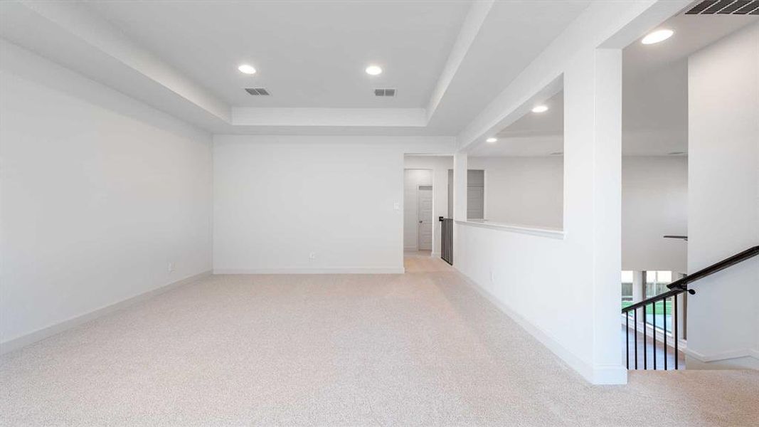 Spacious, unfurnished interior of a new home in Devonshire 55', Forney (Image 16). Spacious, unfurnished interior of a new home in Devonshire 55', Forney (Image 16).