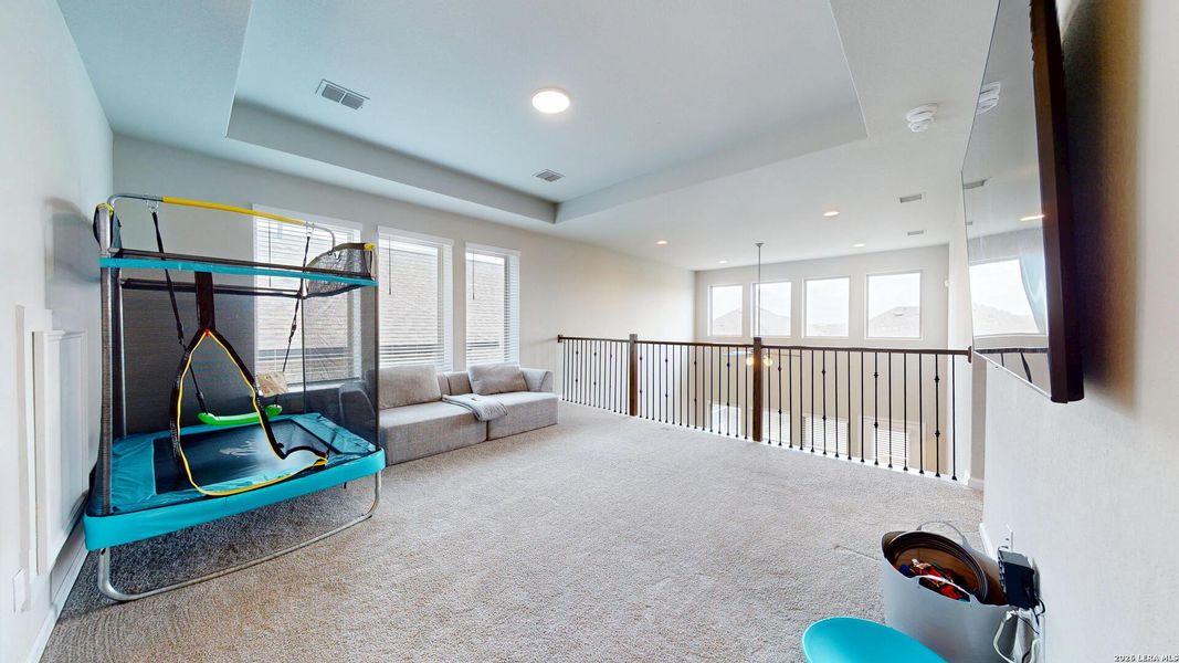 Furnished interior view inside a new home in Bison Ridge, San Antonio (Image 13).