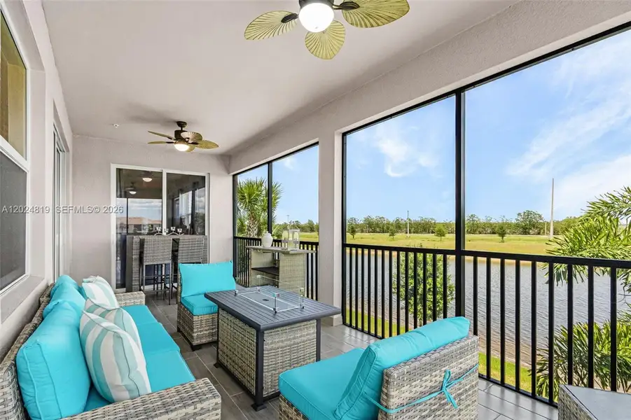 Exterior details and patio area of a home in , Ave Maria (Image 4).
