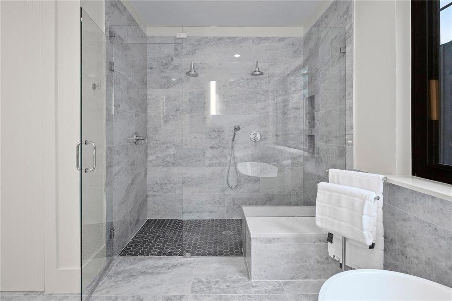 Furnished interior view inside a new home in , Dallas (Image 8).