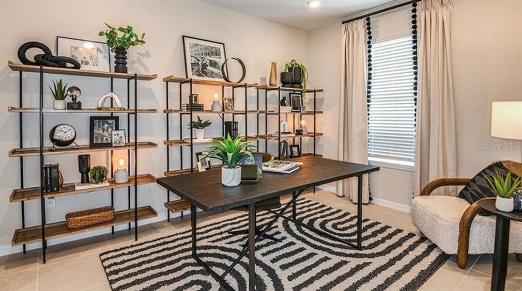 Furnished interior view inside a new home in The Cove at West Port, Port Charlotte (Image 19). Furnished interior view inside a new home in The Cove at West Port, Port Charlotte (Image 19).