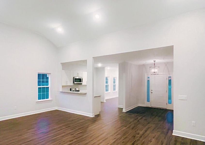 Spacious, unfurnished interior of a new home in , St. Stephen (Image 18).