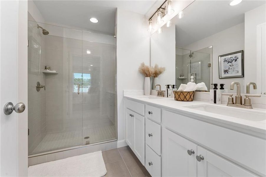 Furnished interior view inside a new home in East Park Village, Kennesaw (Image 8). Furnished interior view inside a new home in East Park Village, Kennesaw (Image 8).