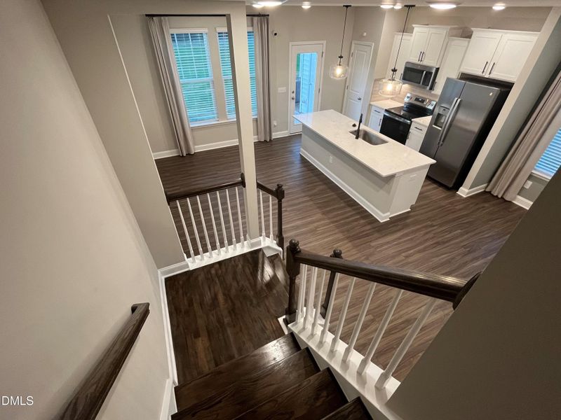 Model 48 stairs with landing