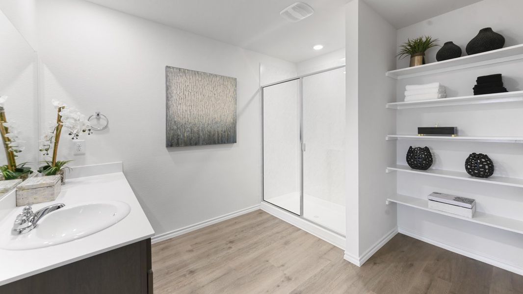 Furnished interior view inside a new home in Bluff Springs, Ferris (Image 19).