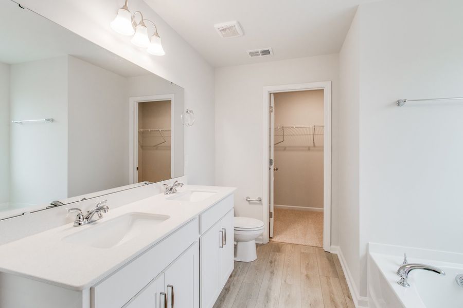 Furnished interior view inside a new home in Winston Point, Gilbert (Image 10). Furnished interior view inside a new home in Winston Point, Gilbert (Image 10).