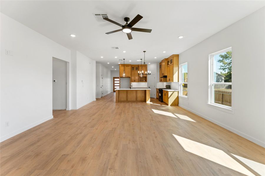 Spacious, unfurnished interior of a new home in , Houston (Image 27). Spacious, unfurnished interior of a new home in , Houston (Image 27).