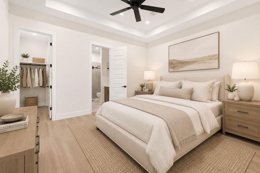 Furnished interior view inside a new home in , Houston (Image 5). Furnished interior view inside a new home in , Houston (Image 5).