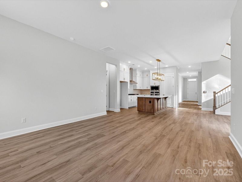 Spacious, unfurnished interior of a new home in North Creek Village, Huntersville (Image 30).