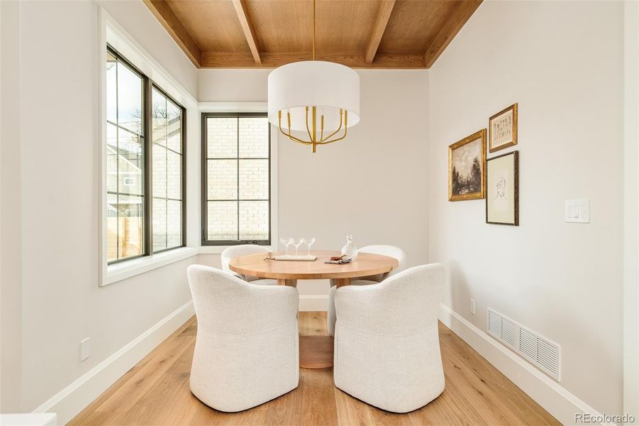 Furnished interior view inside a new home in , Denver (Image 29).