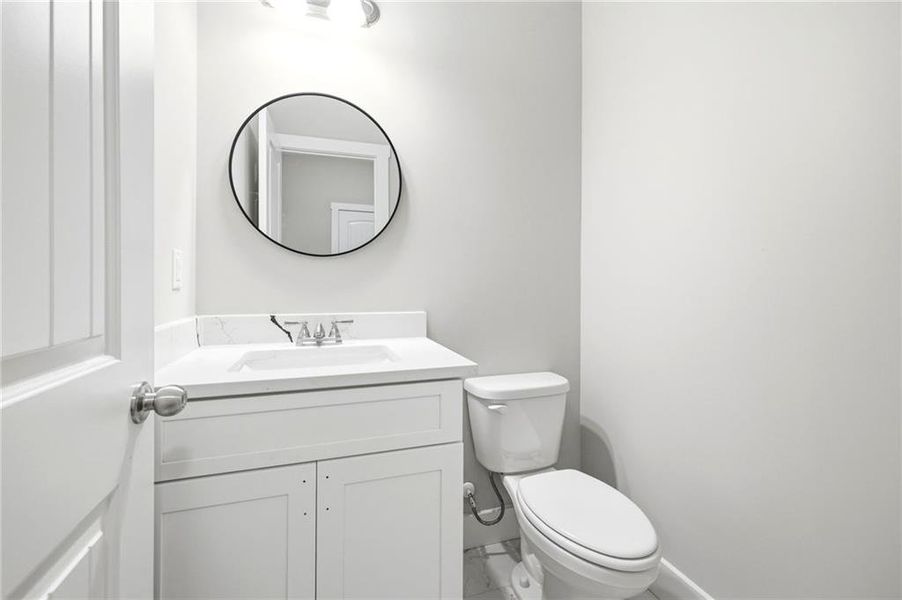Furnished interior view inside a new home in , Mount Airy (Image 5).