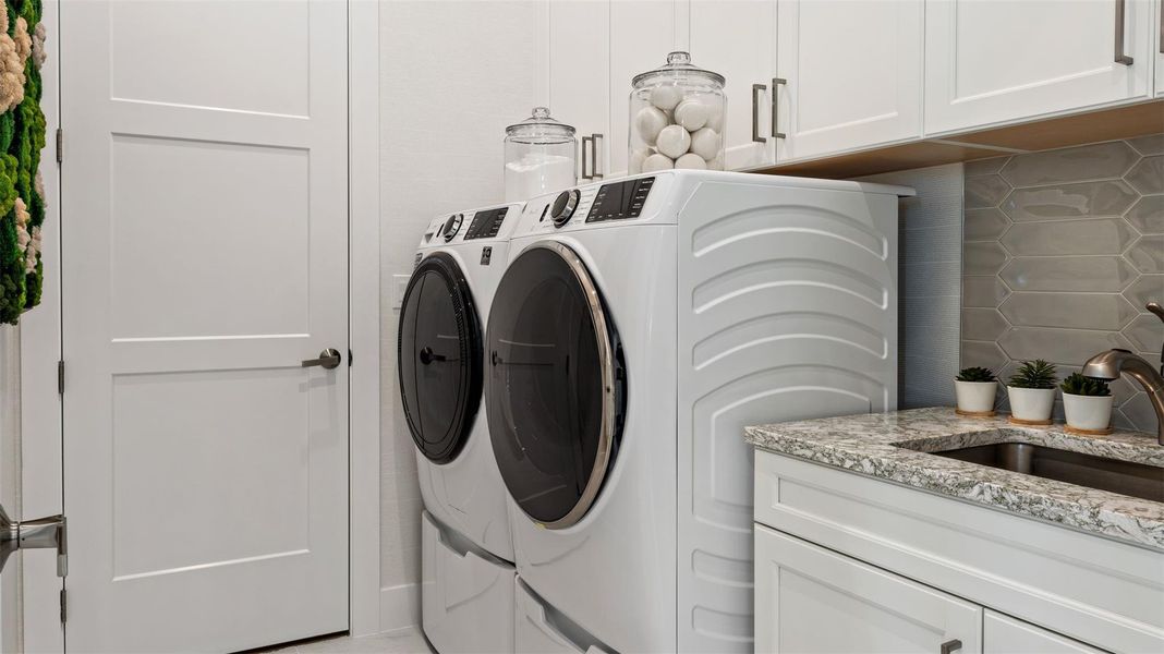 Close-up of interior finishes inside a home in L'Ambiance at Avenir, Palm Beach Gardens (Image 23).