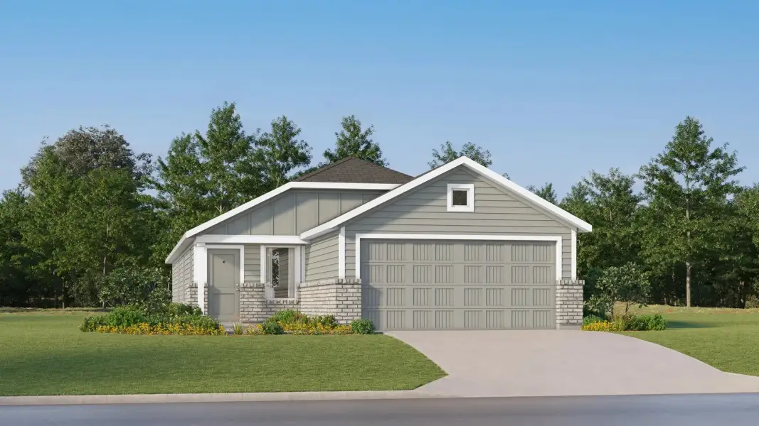 Home exterior render Home exterior render