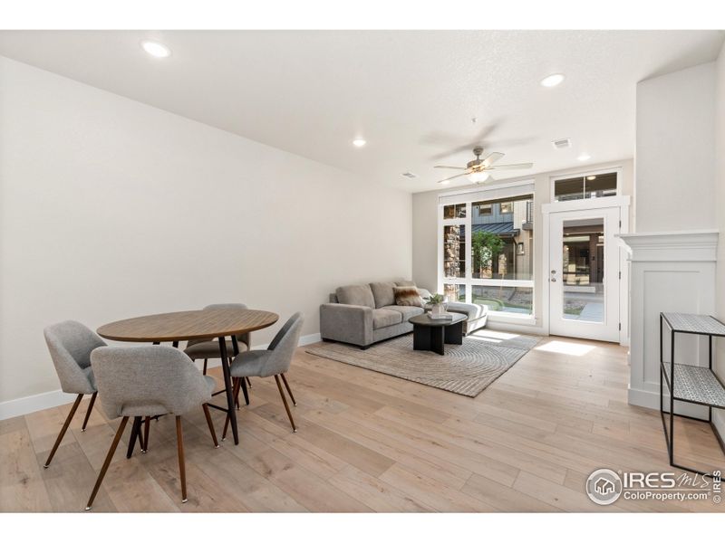 Furnished interior view inside a new home in , Loveland (Image 6).