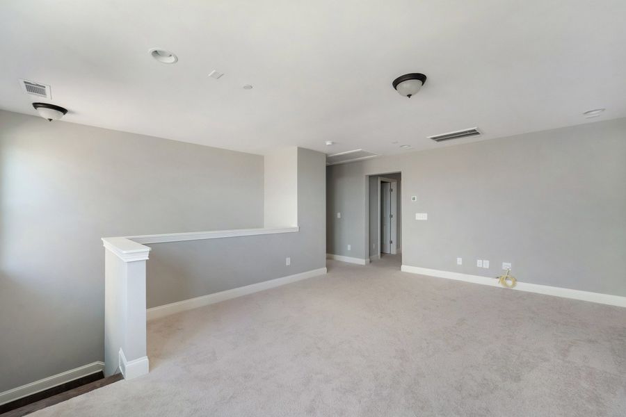 Representative unfurnished interior of a home built from the Brighton by Celebration Homes in Aden Woods Of Castleberry Farms, Fairview (Image 24). Representative unfurnished interior of a home built from the Brighton by Celebration Homes in Aden Woods Of Castleberry Farms, Fairview (Image 24).