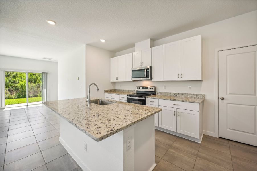 Kitchen of the Yellowstone at Lakes at Bella Lago.