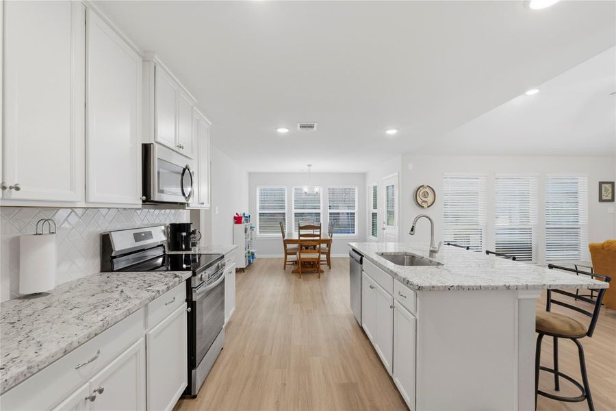 Furnished interior view inside a new home in , Dayton (Image 7).