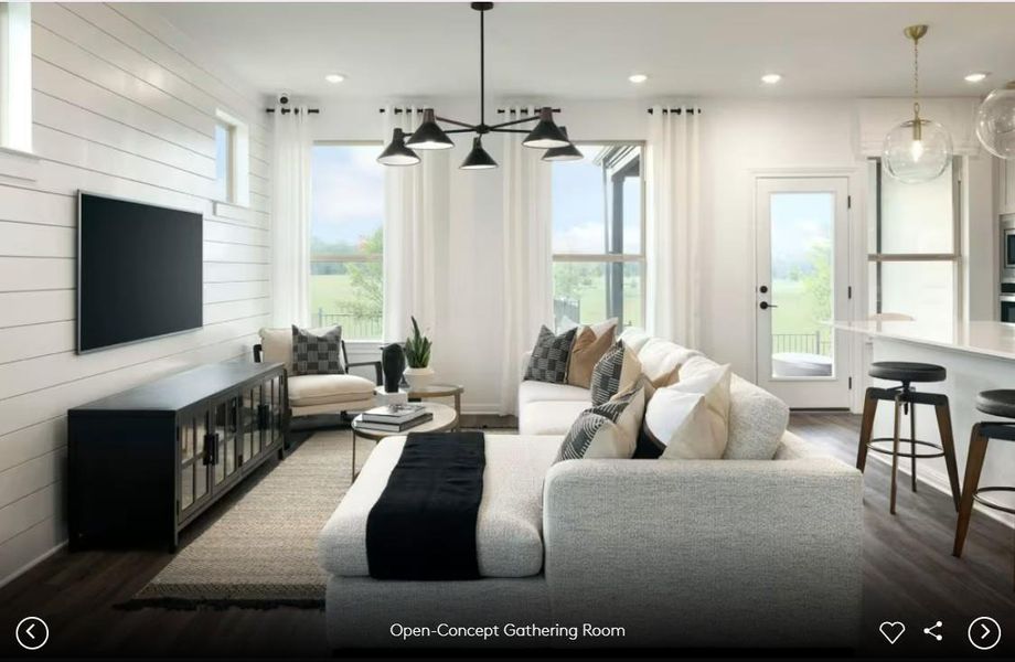 Interior photos- Photo of Pulte model home with same floor plan, not of actual home listed.