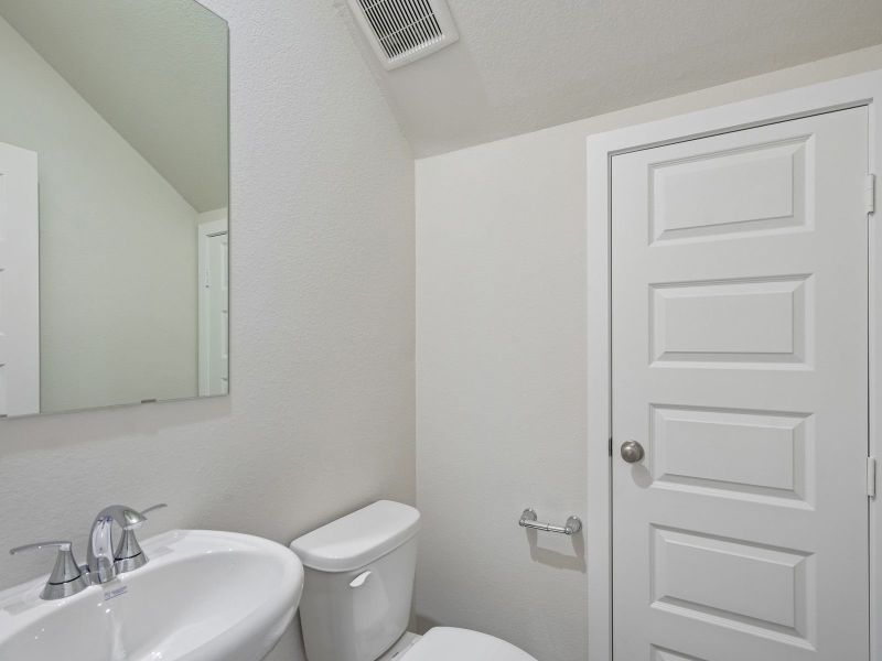 Furnished interior view inside a new home in Parkway Commons - City Series, Missouri City (Image 11).