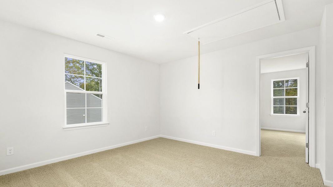 Representative unfurnished interior of a home built from the Kyle by D.R. Horton in Evergreen Landing, Lexington (Image 19).