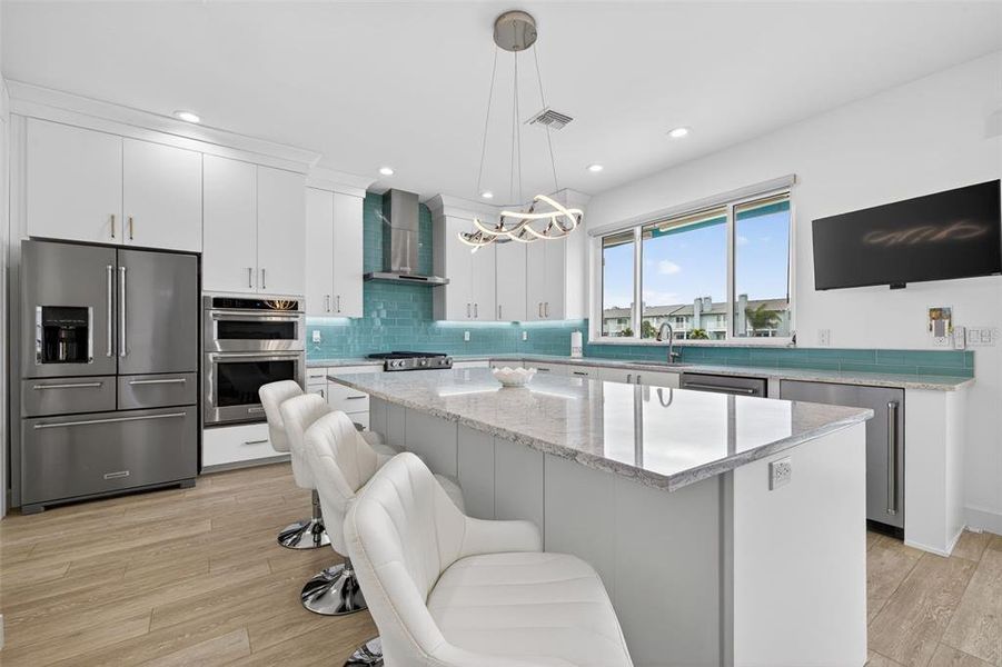 Furnished interior view inside a new home in , Indian Rocks Beach (Image 18).