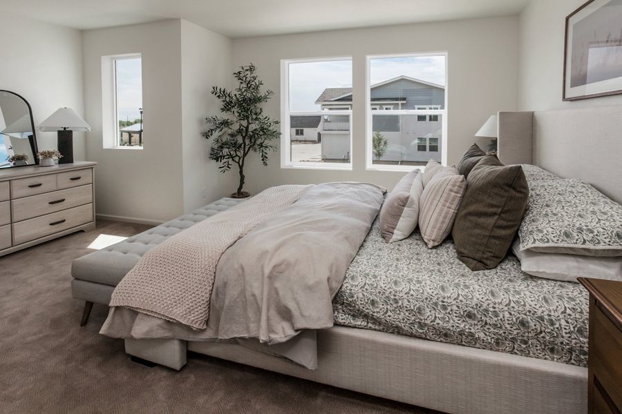 Furnished interior view inside a new home in Bloom, Fort Collins (Image 18).