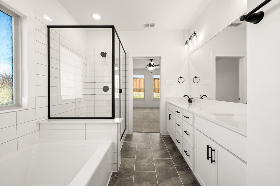 Furnished interior view inside a new home in Country Hollow Sales Phase 1, Willow Park (Image 11).