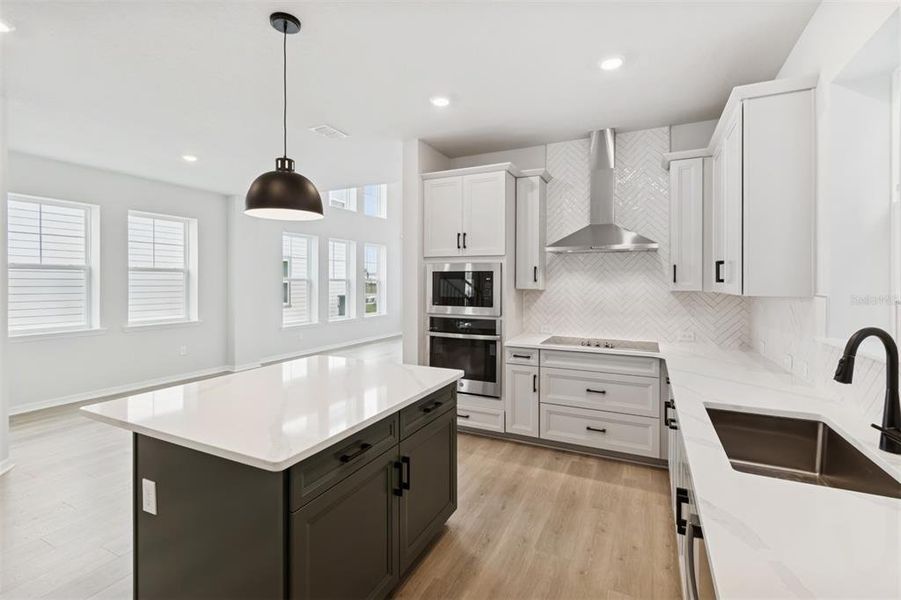 Furnished interior view inside a new home in Laureate Park at Lake Nona - Garden Series, Orlando (Image 11).