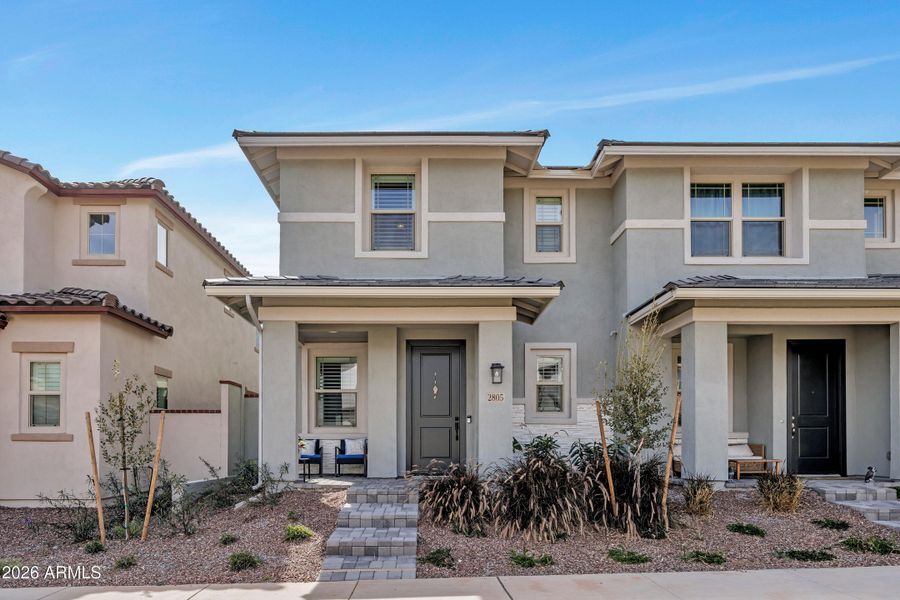 Front of home Front of home