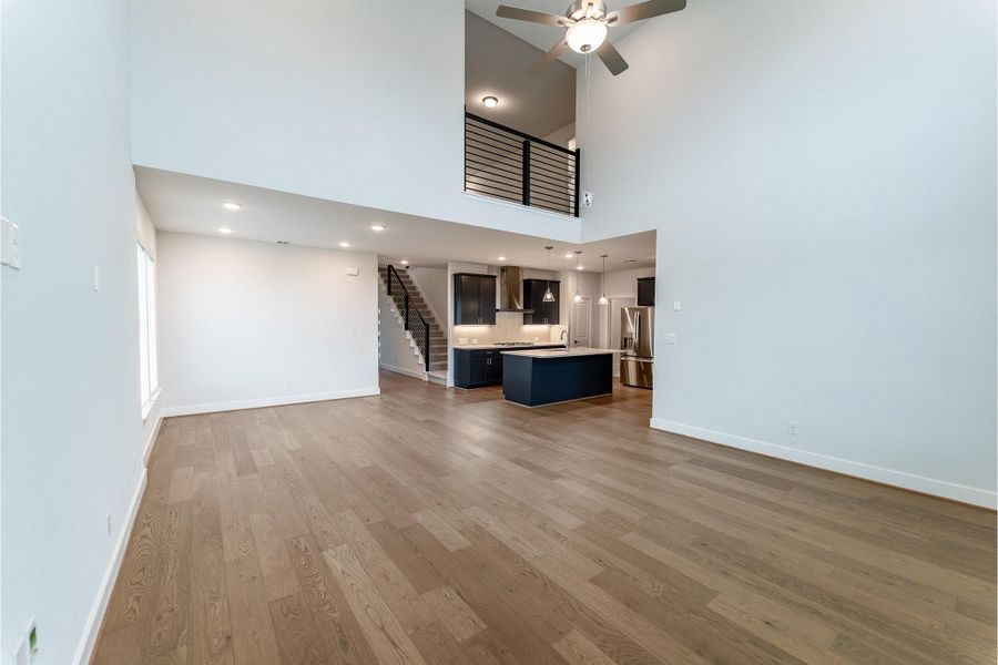 Spacious, unfurnished interior of a new home in Lariat, Liberty Hill (Image 16).
