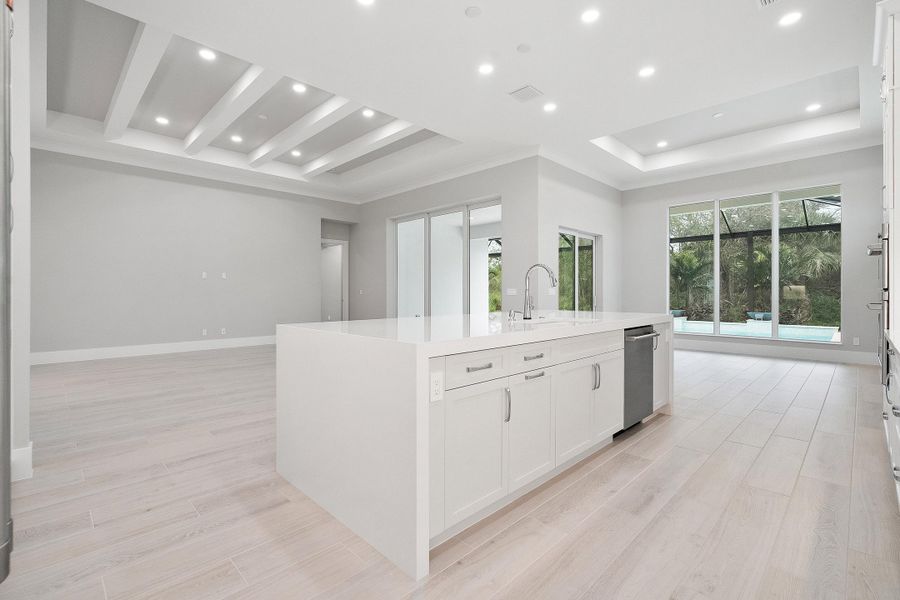 2D floor plan layout for the Somerset by GHO Homes in The Reserve at Grand Harbor, Vero Beach, FL (Image 41).