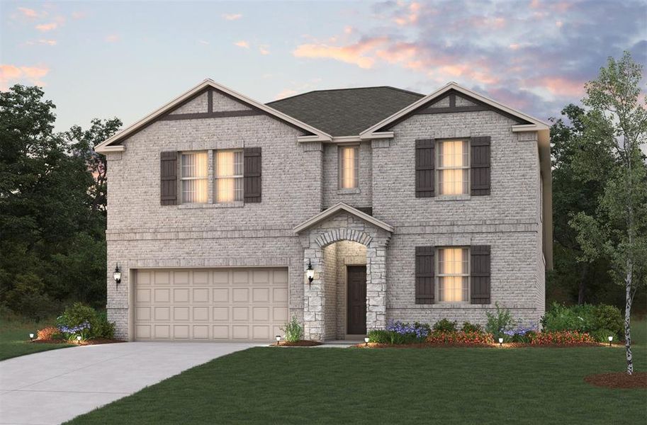 Beazer Homes The Villages at Hurricane Creek Rainier floorplan. Beazer Homes The Villages at Hurricane Creek Rainier floorplan.