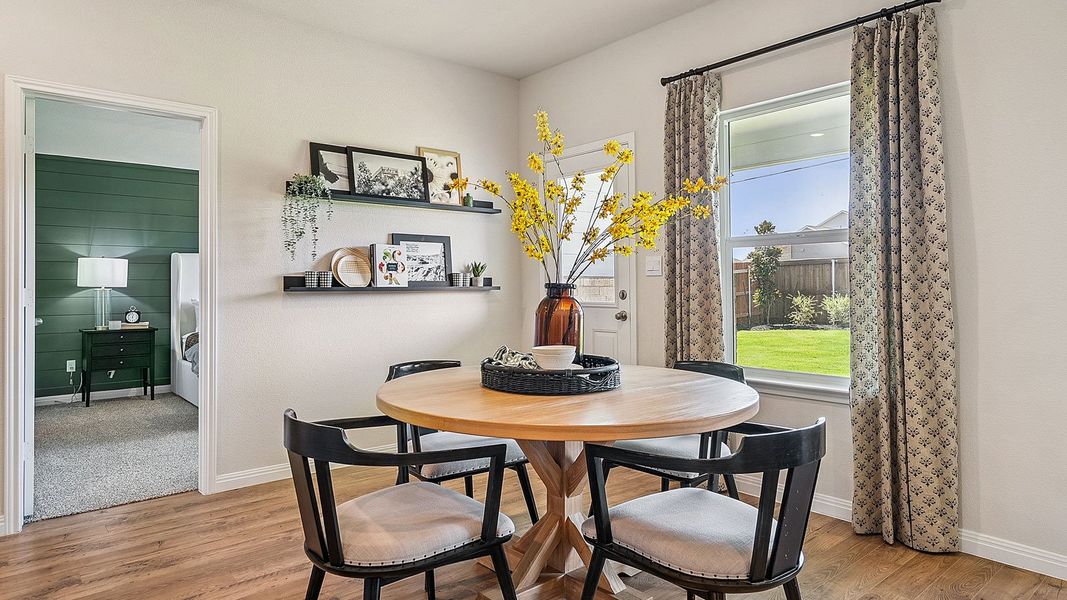 Furnished interior view inside a new home in Thunder Rock, Marble Falls (Image 12).