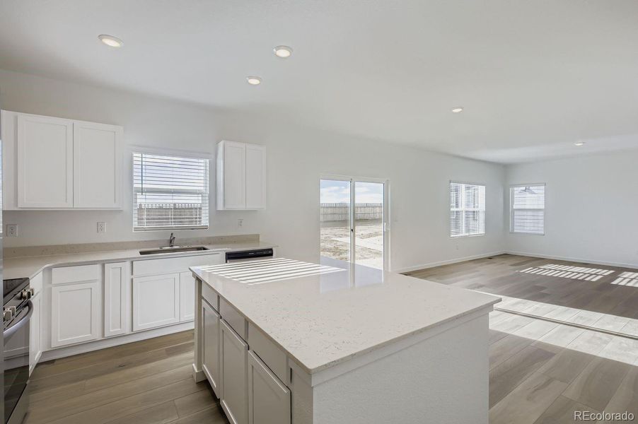 Furnished interior view inside a new home in Ledge Rock, Johnstown (Image 5). Furnished interior view inside a new home in Ledge Rock, Johnstown (Image 5).