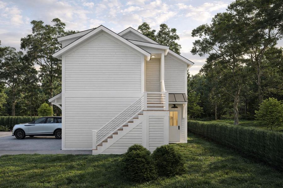 Front exterior of a new home in , Mount Pleasant, SC, highlighting curb appeal (Image 9).