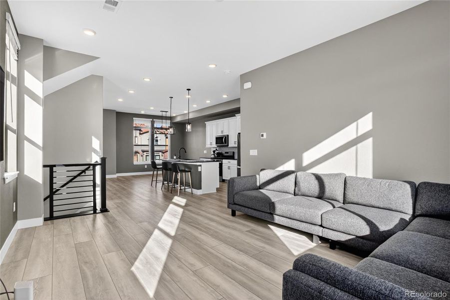 Furnished interior view inside a new home in , Lakewood (Image 8). Furnished interior view inside a new home in , Lakewood (Image 8).