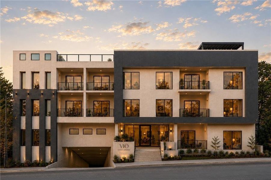 Condo located in Sandy Springs, GA showcasing its design and architecture (Image 3). Condo located in Sandy Springs, GA showcasing its design and architecture (Image 3).
