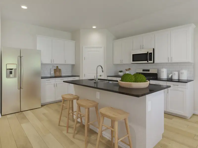 Furnished interior view inside a new home in , Crandall (Image 4).