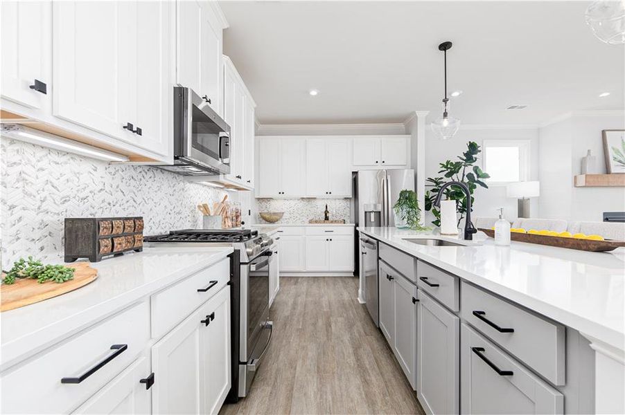Furnished interior view inside a new home in Darlington, Loganville (Image 10).