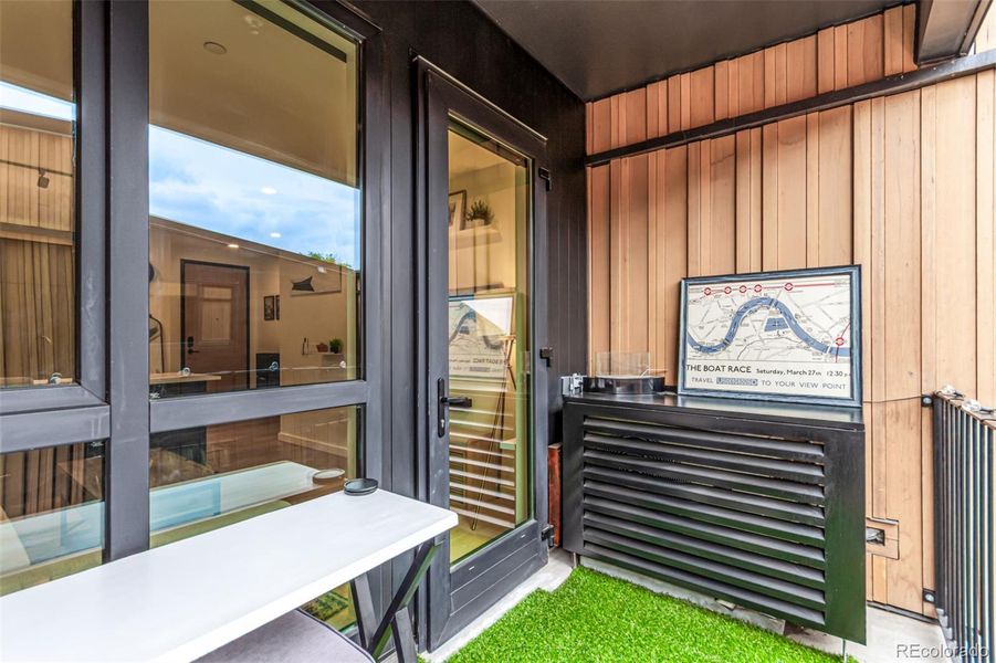 Exterior details and patio area of a home in , Denver (Image 22).