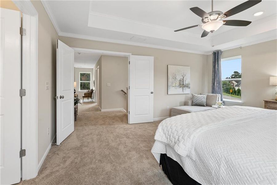 Furnished interior view inside a new home in Hickory Heights, Acworth (Image 6).