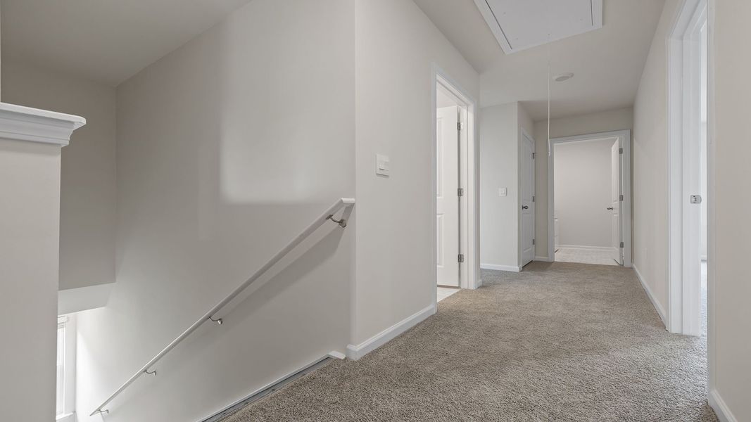 Spacious, unfurnished interior of a new home in Treemont Commons, Wellford (Image 18).