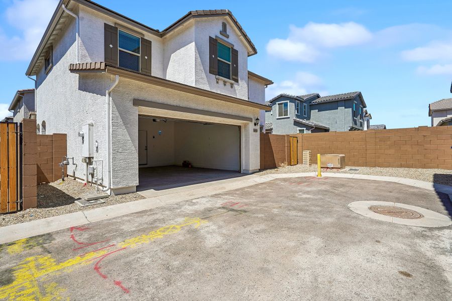 In-progress construction of a new home in Rancho Mercado, Surprise, AZ (Image 40).