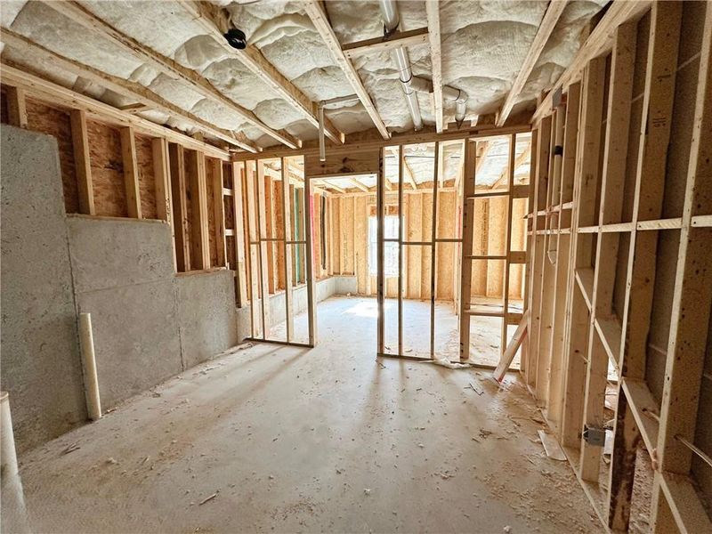 In-progress construction of a new home in , Dallas, GA (Image 30).
