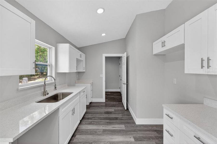 Furnished interior view inside a new home in , Dunnellon (Image 5).