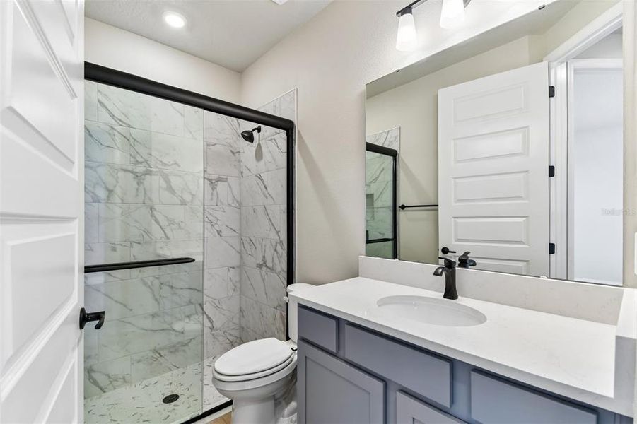 Furnished interior view inside a new home in Weslyn Park in Sunbridge 34', St. Cloud (Image 11).