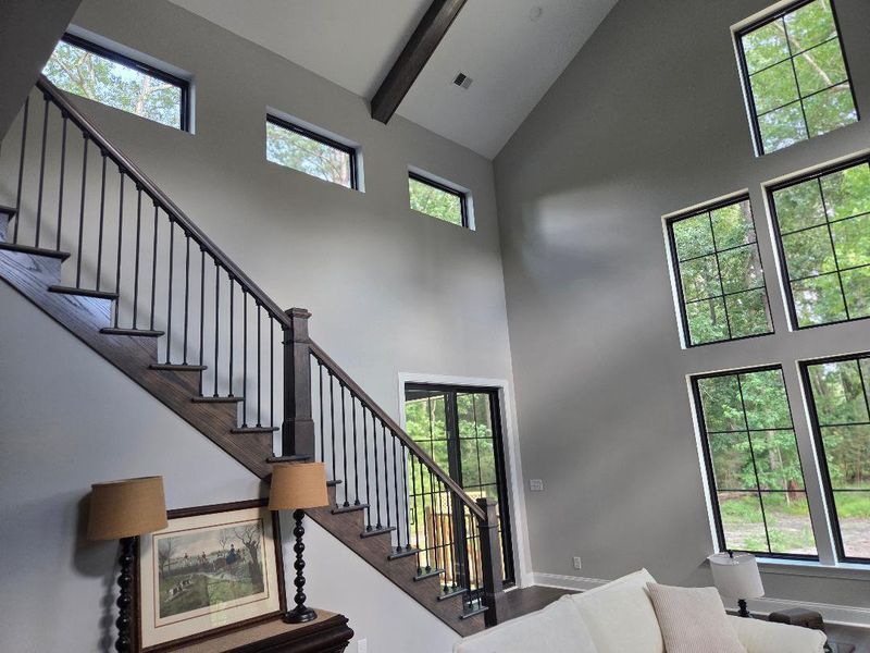 Furnished interior view inside a new home in , Meggett (Image 9). Furnished interior view inside a new home in , Meggett (Image 9).