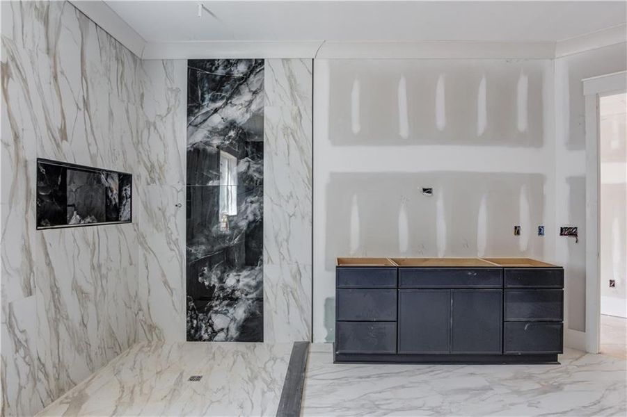 In-progress construction of a new home in , Buford, GA (Image 30).