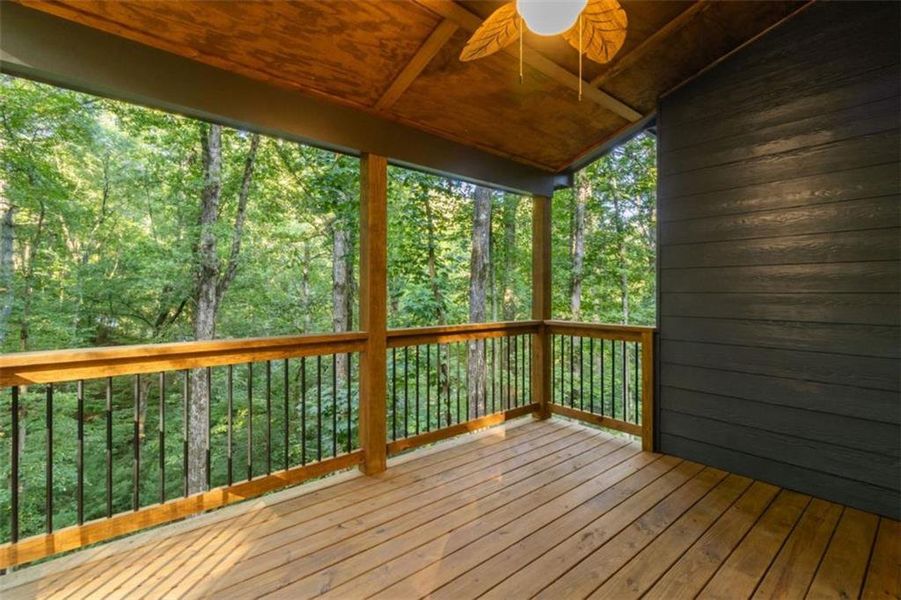 Exterior details and patio area of a home in , Ellijay (Image 31). Exterior details and patio area of a home in , Ellijay (Image 31).